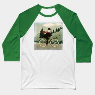 Retro cyclist Baseball T-Shirt